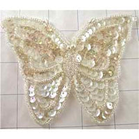 Butterfly with Iridescent sequins and beads 3.5