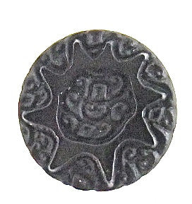 Button with Star Pattern 1"