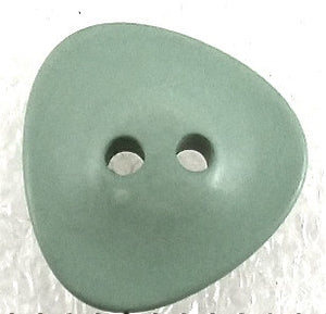 Button with Two Holes Green 1"