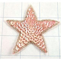 Star Pink Sequin 2.75