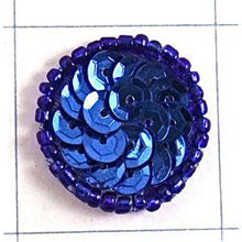 Load image into Gallery viewer, Dot Royal Blue Sequin 1&quot;