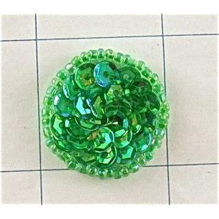 Dot Lime Green 1"