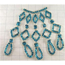 Load image into Gallery viewer, Motif Turquoise with SIlver Neck Piece