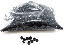Load image into Gallery viewer, Beads a whole bag of black beads weighs 4.3 oz