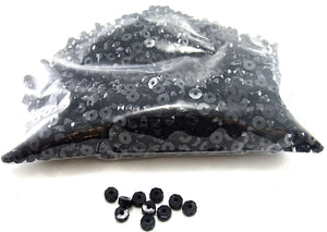 Beads a whole bag of black beads weighs 4.3 oz