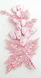 Choice of Flowers with Beads and Satin 4.5" x 2.5"