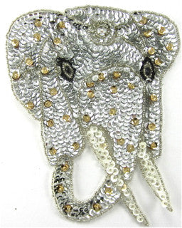Elephant with Silver and Gold 6.25