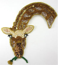 Load image into Gallery viewer, Gold Head Giraffe and Neck 9&quot; x 6&quot;