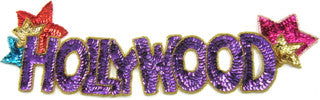 Hollywood Sign MultiColored Sequins and Beads 4