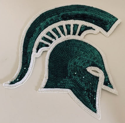SPARTAN HELMET AND 11" X 12"