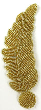 Load image into Gallery viewer, Leaf Gold Beads 7&quot; x 2&quot;