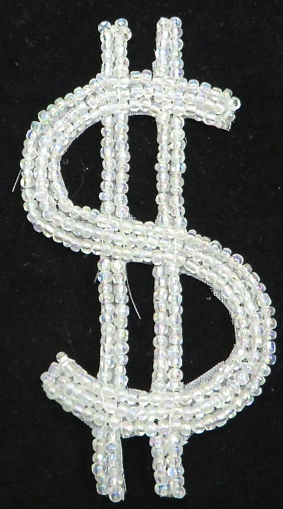 2 Black sequin and bead letter CHOICE OF LETTER!