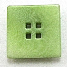 Load image into Gallery viewer, Button Lime Green with Four Holes 3/4&quot;