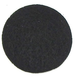 Pack of 5 Felt Black Patches 1.5"