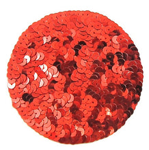 Load image into Gallery viewer, Circle Dot with Three Color Choices Sequins 4&quot; Round