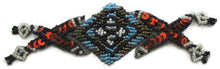 Load image into Gallery viewer, Southwestern Native American Artifact Designer Motif with Sequins and Beads 2&quot; x 5.5&quot;