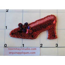 Load image into Gallery viewer, Shoe Red 1.5&quot; x 3&quot;