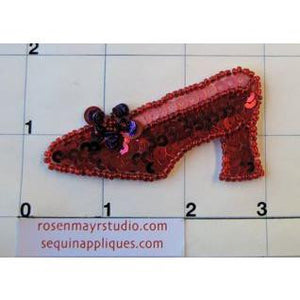 Shoe Red 1.5" x 3"