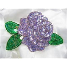 Load image into Gallery viewer, 6.5&quot; x 4&quot; Sequin &amp; Beaded Flower