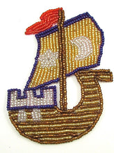 Load image into Gallery viewer, Viking Ship with All Beads 3.5&quot; x 3&quot;
