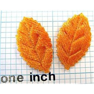 Leaf Pair made with Velvet 1"