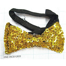 Load image into Gallery viewer, Bowtie Gold with Strap for Neck 4.15&quot;