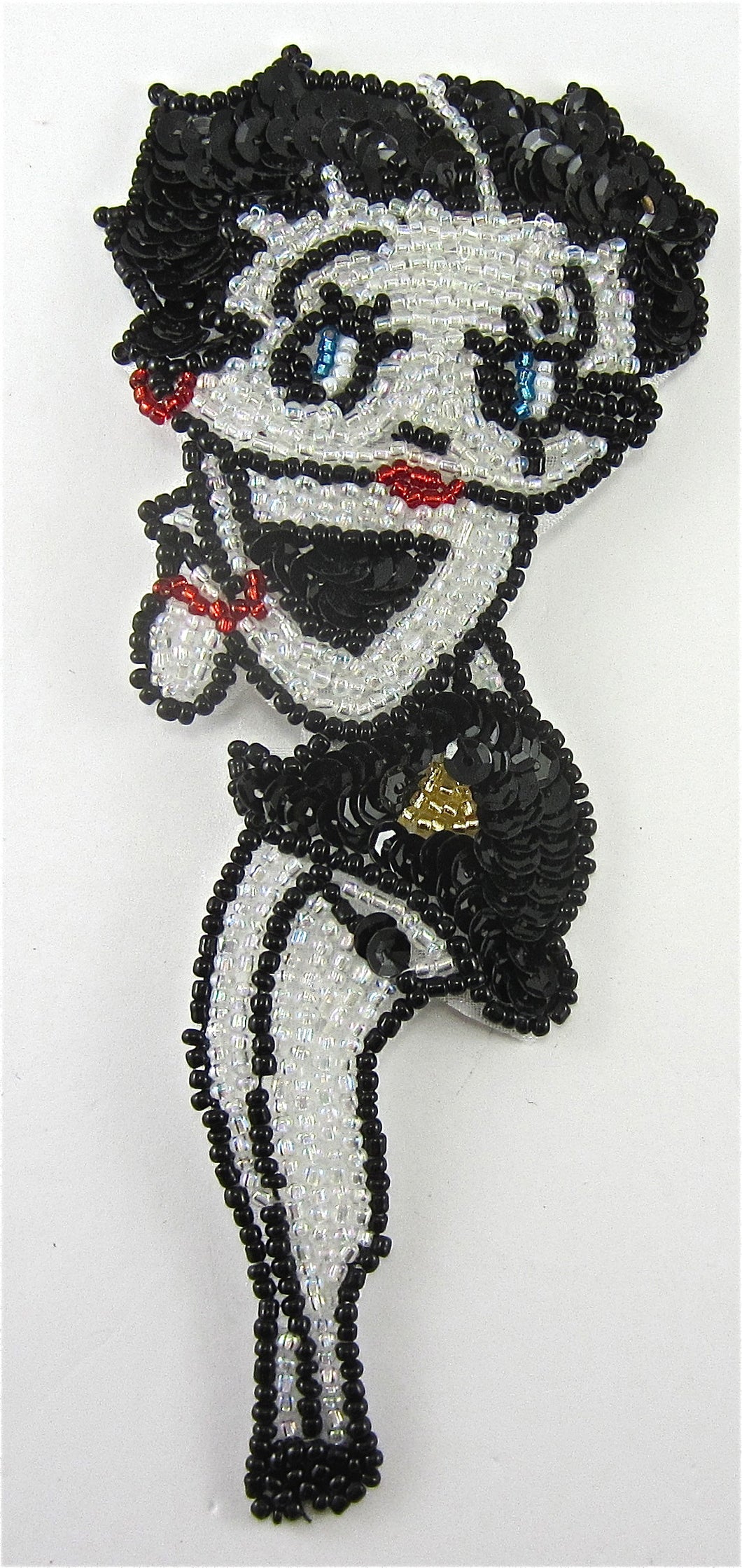 Betty Boop Red Lips earrings and bracelet Beads and Sequins 6.5