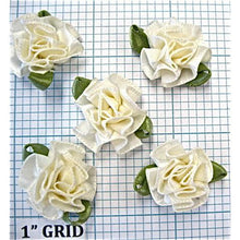 Load image into Gallery viewer, Flowers Set of Satin Cabbage Rose