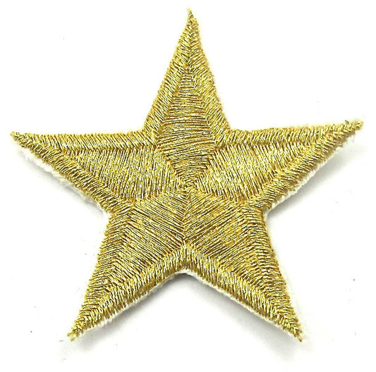 Star Embroidered in 2 Color Variants, 4 size Variants