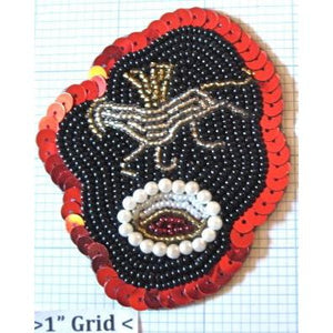 Horse Patch all beaded 3"