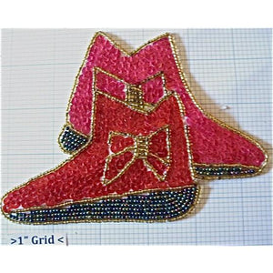 Shoes With Bow, 4" x 5.5"