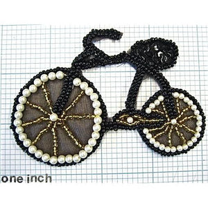 Bicycle All Beaded 4" x 3"