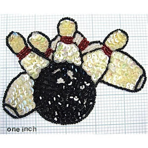 Bowing Ball and Pins 3.5" x 5"