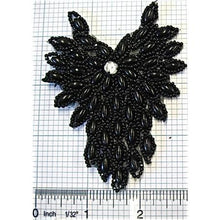 Load image into Gallery viewer, Motif Beads, tubular beads with rhinestone center 3.5&quot; x 2.75&quot;