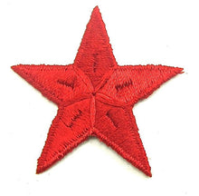 Load image into Gallery viewer, Star Red Embroidered Iron-On 2.5&quot;
