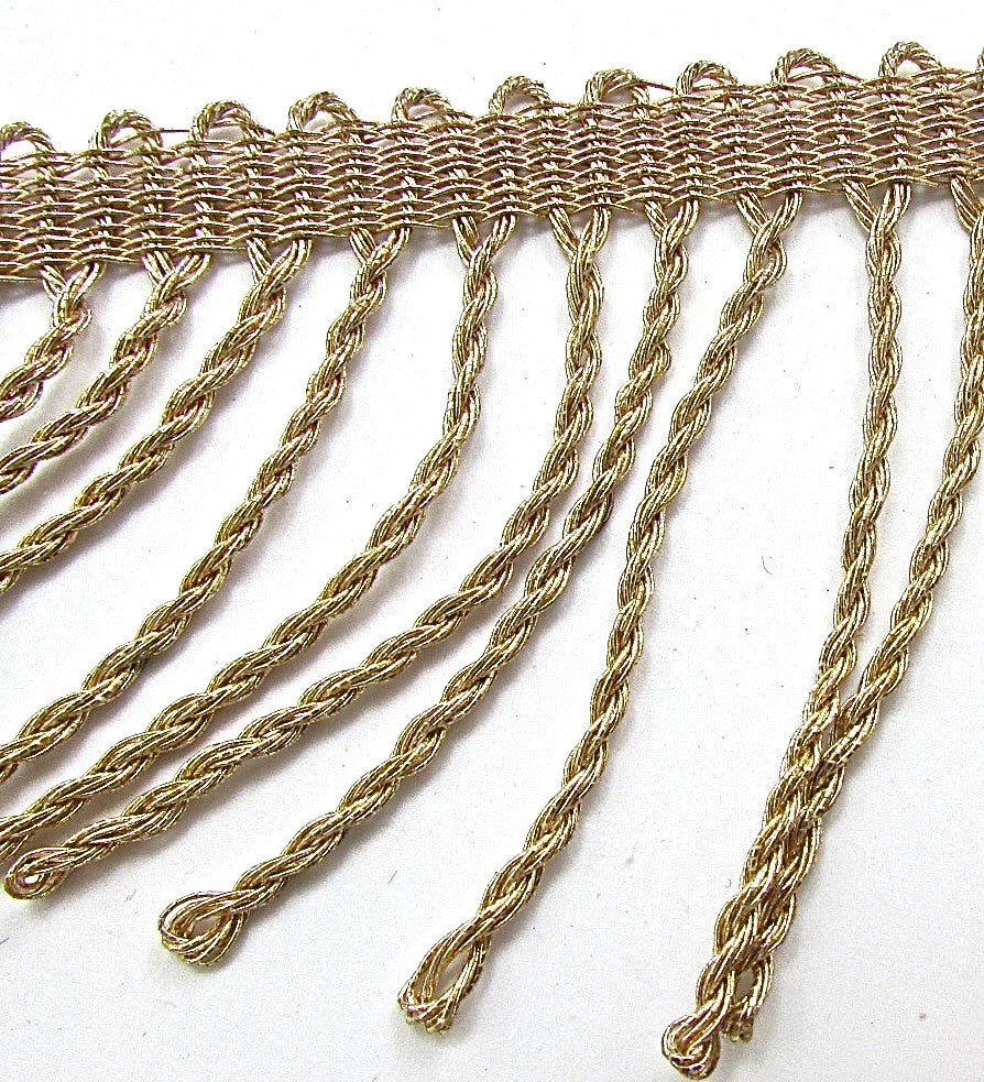Trim with Bronze Bullion Fringe 2.5"
