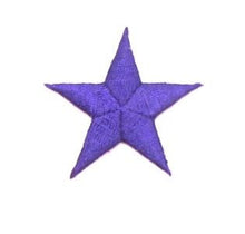 Load image into Gallery viewer, Star, Purple Embroidered Iron-On 1.5&quot;