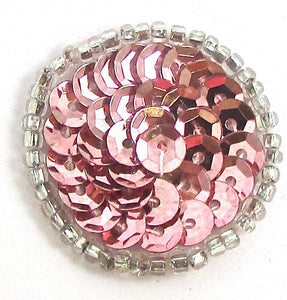 Dot Pink Sequins and Beads Two Sizes