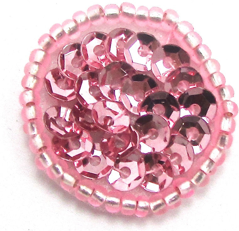 Dot with Pink Sequins and Beads .75