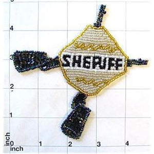 Sheriff Emblem 5" x 5"