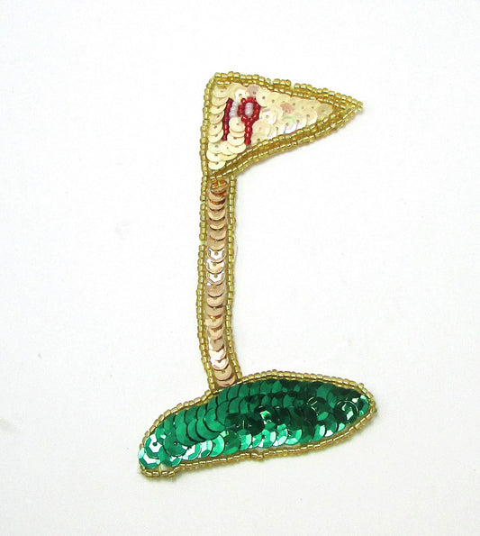 Golf Flag 19th Hole, Choice of 2 Sizes and 3 Color Variants