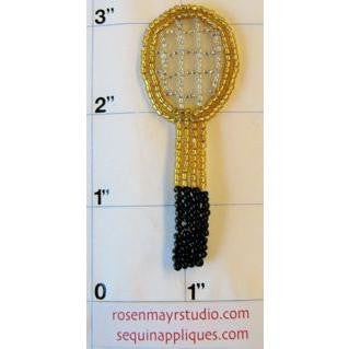 Tennis Racquet 3" x 1"