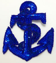 Load image into Gallery viewer, Anchor with Silver Sequins and Beads, variants in size and color