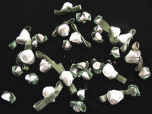 Load image into Gallery viewer, Flowers Silk White a Whole Bunch 1/8&quot; and .5&quot;