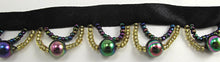 Load image into Gallery viewer, Loop Trim with Multi-Colored Moonlite Beads