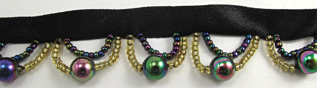 Trim with Multi-Colored Beads Remnant