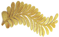 Choice of Color Leaf Embroidered Iron-On Applique 8