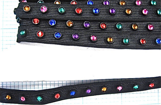 Trim Black Multi-Elastic 1/4"