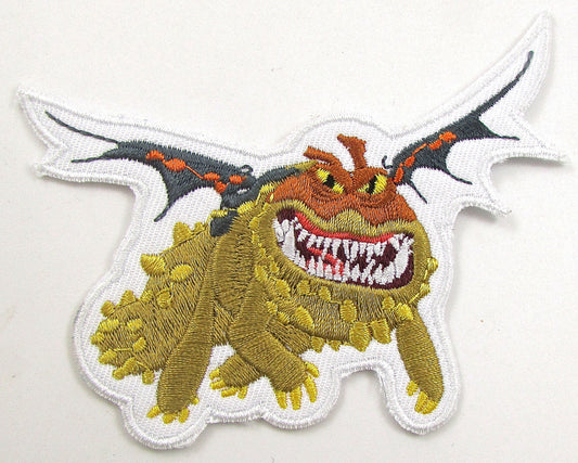Dragon Embroidered Iron-on Patches Six Listed All under 4"