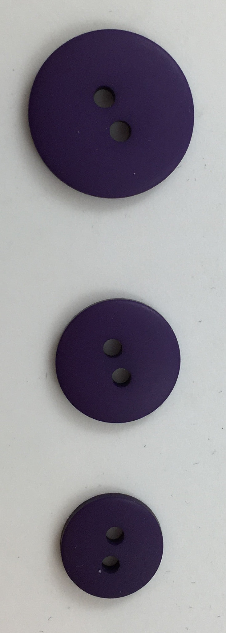Buttons three Sizes Lite Lavender Orchid and Purple